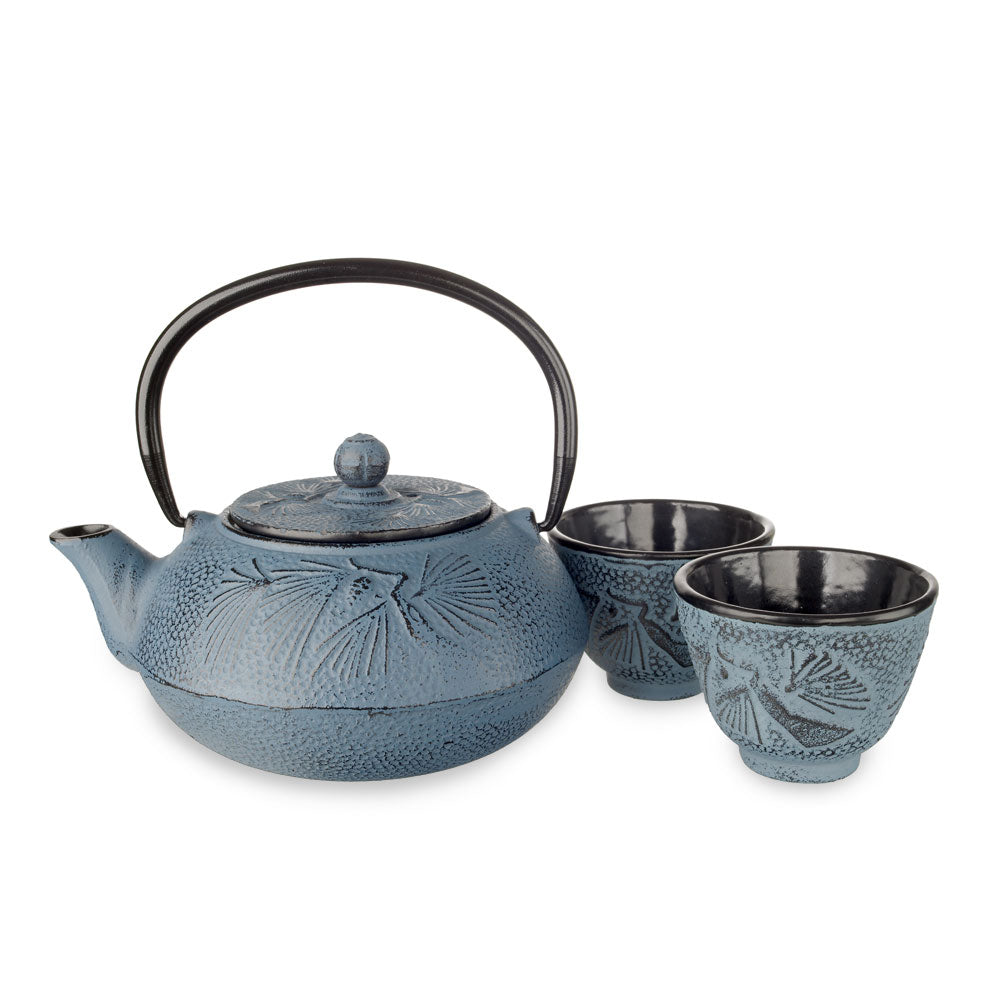 Cast Iron Japanese Tea Kettle - Nature Connection Guide