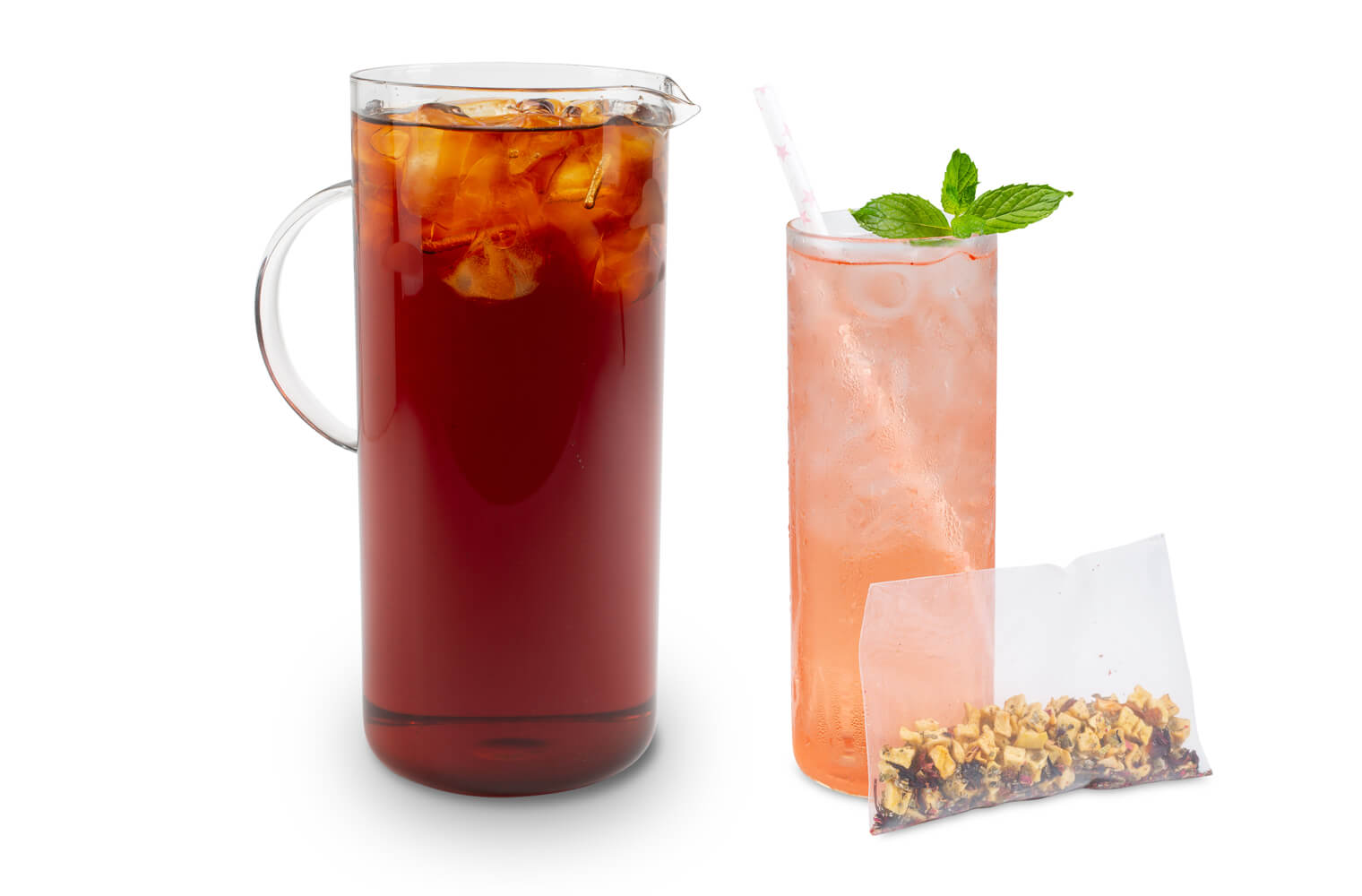 Iced Tea Pitcher & Cold Brew Sachet Bundle